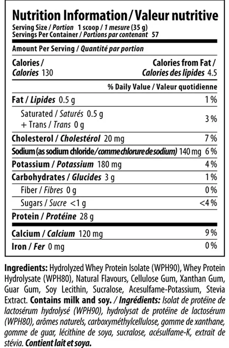 Nutrabolics, hydropure 100% Hydrolyzed Whey, 2.05kg