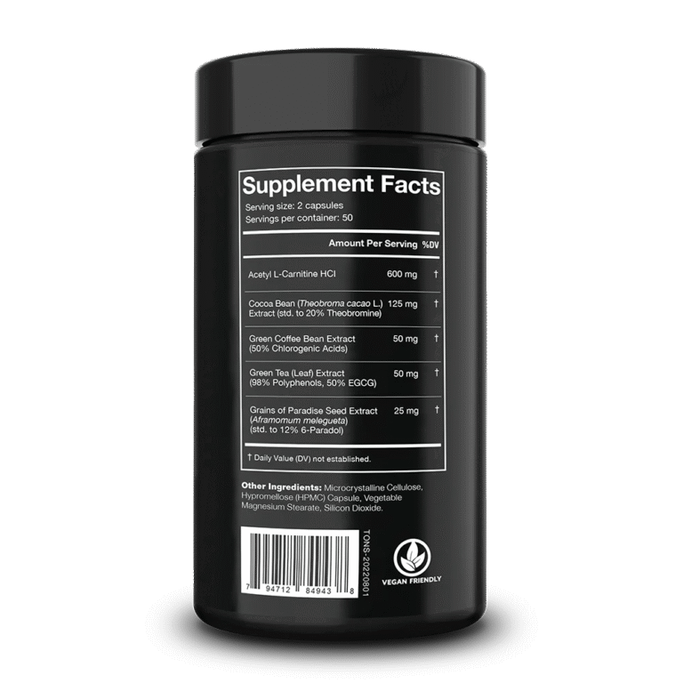 JNX Sports, The Omen Non-Stimulant Fat Burner, 100 Capsules, 50 Servings