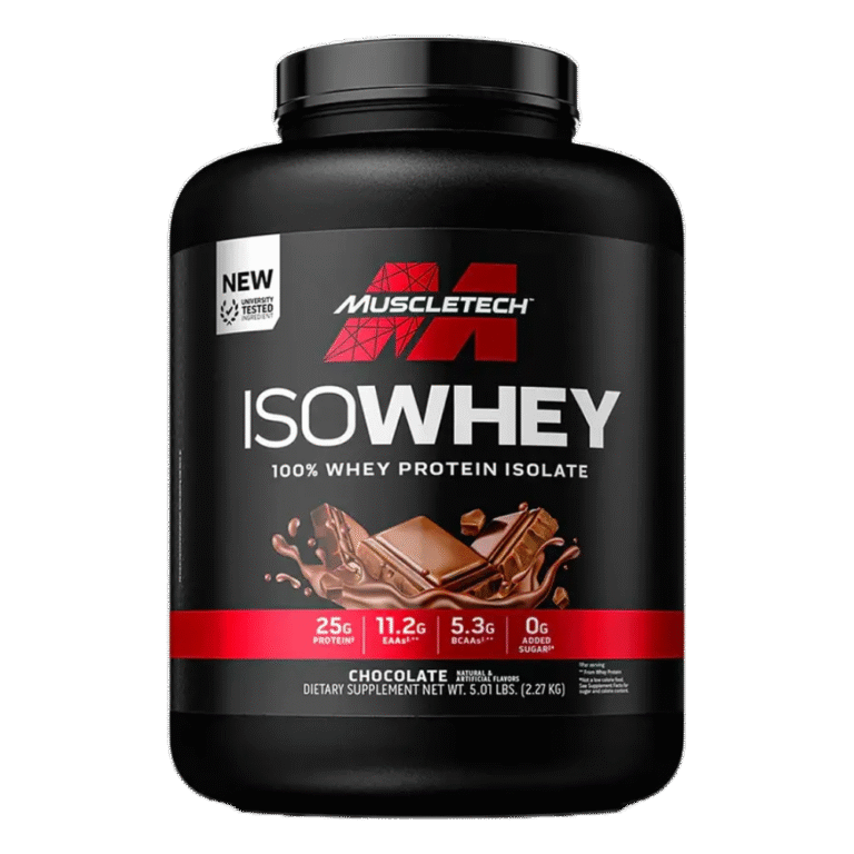 MuscleTech, IsoWhey, 2.27kg, 72 Servings