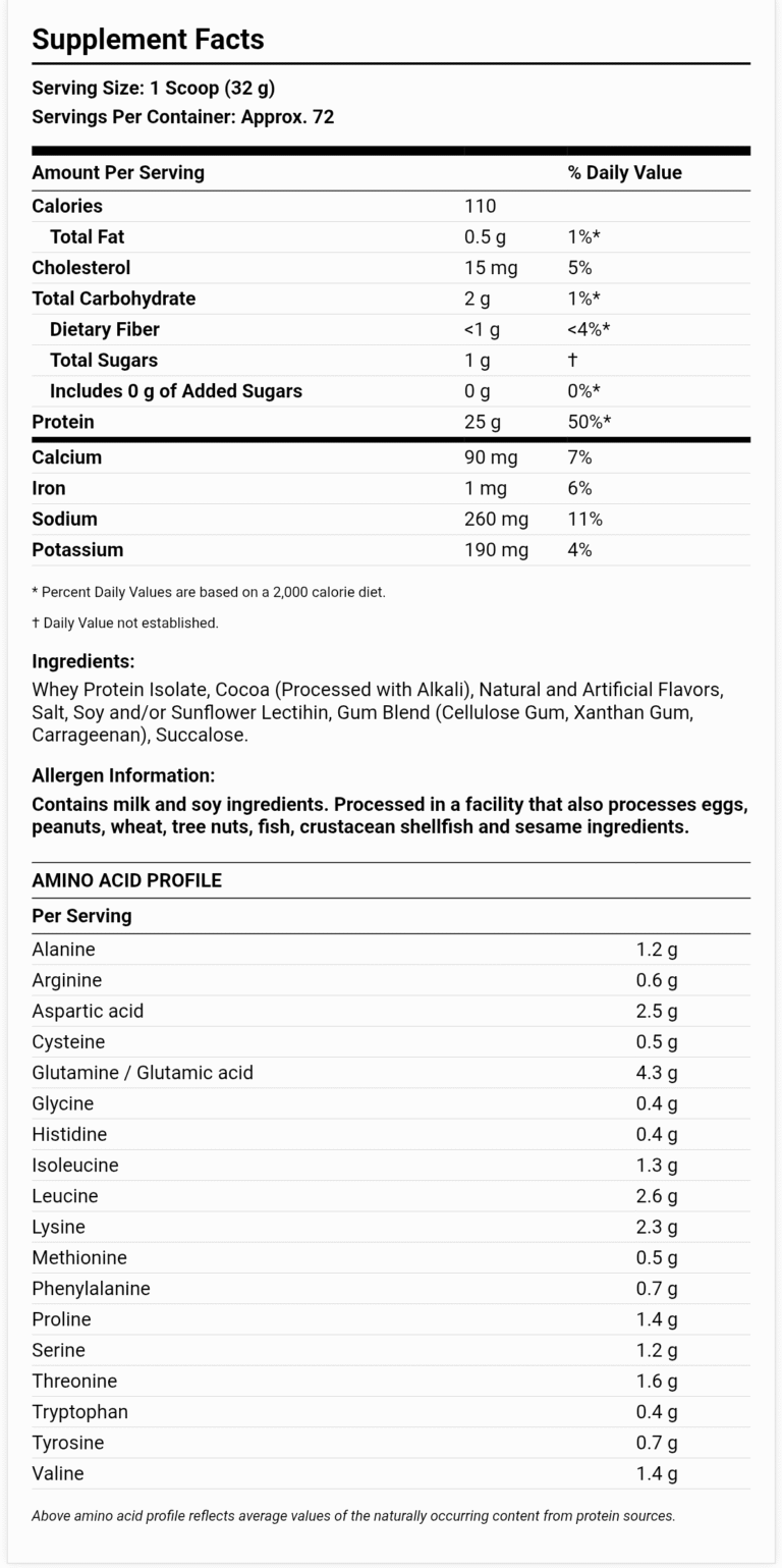 MuscleTech, IsoWhey, 2.27kg, 72 Servings