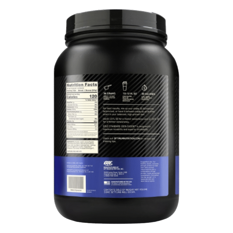 Optimum Nutrition, Gold Standard 100% Casein, 850g, 25 Servings