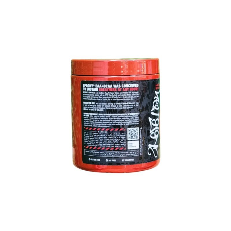 Skeleton Nutrition Spooky EAA+BCAA Sour Peach Rings 300G - Image 3