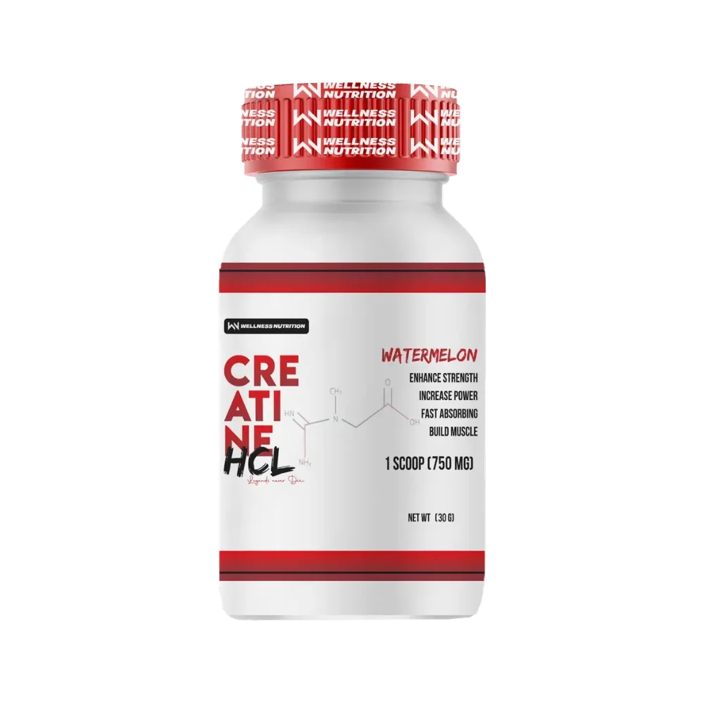 Wellness Nutrition, Creatine HCL, 30G, 30 Servings