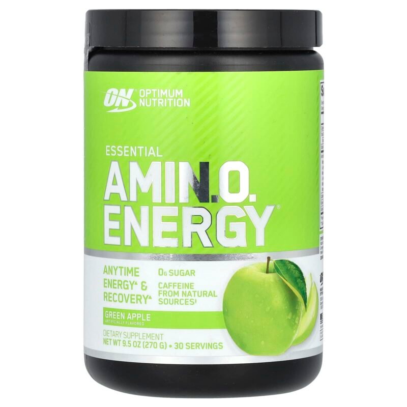 Optimum Nutrition Essential Amino Energy Green apple 270g 30Serv