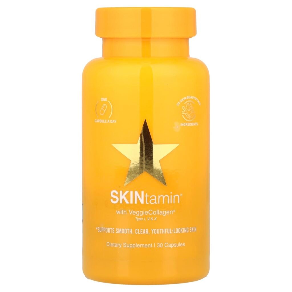 HAIRtamin SKINtamin With VeggieCollagen 30 Capsules