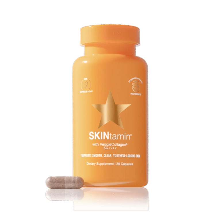 HAIRtamin, SKINtamin With VeggieCollagen, 30 Capsules, 30 Servings