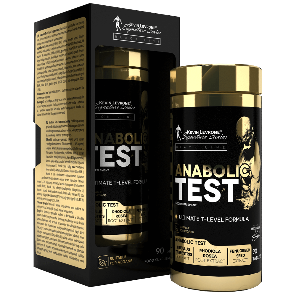 Kevin Levrone, Anabolic Test, 90 Tablets, 30 Servings