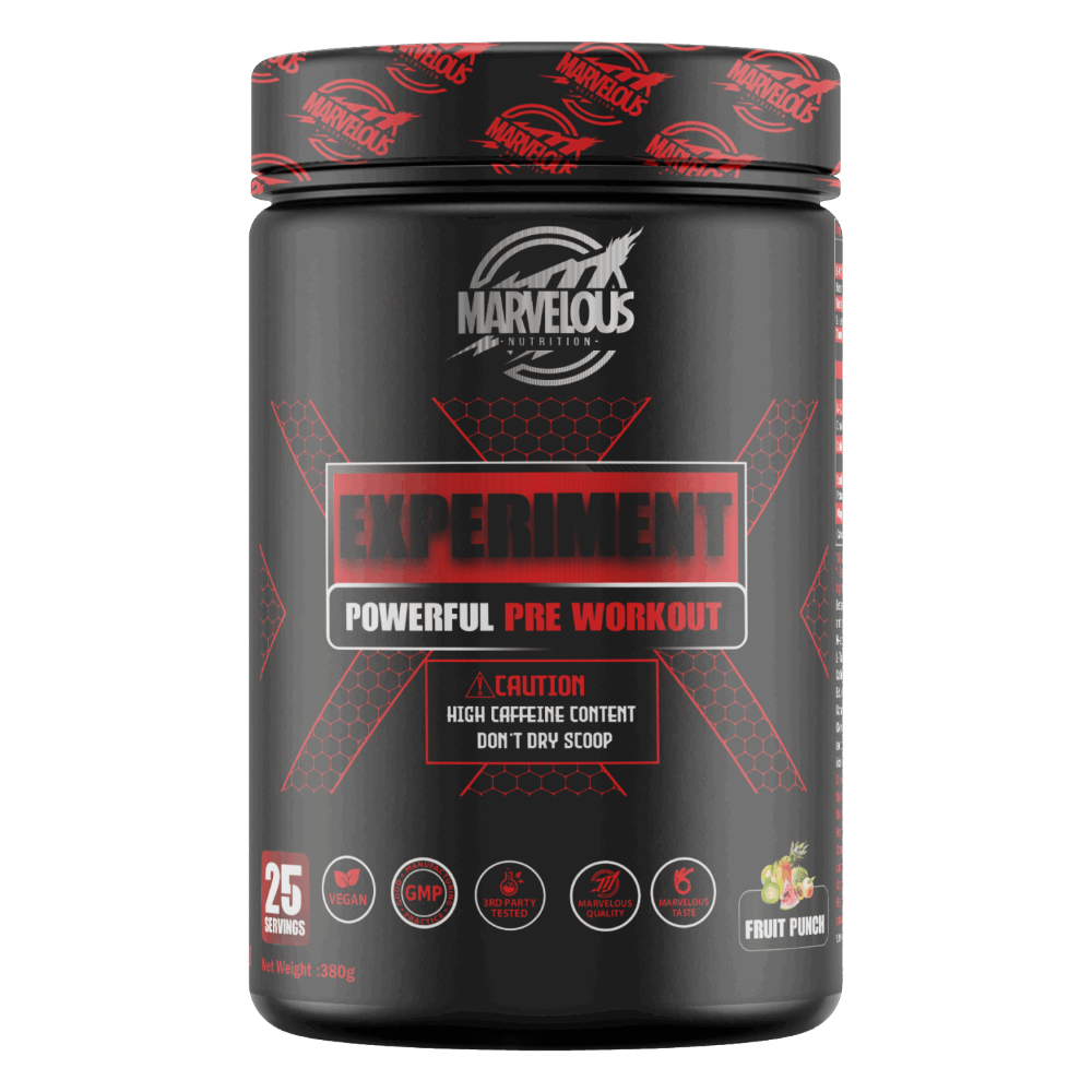 Marvelous Nutrition, Experiment Pre-Workout, 480g, 30 Servings
