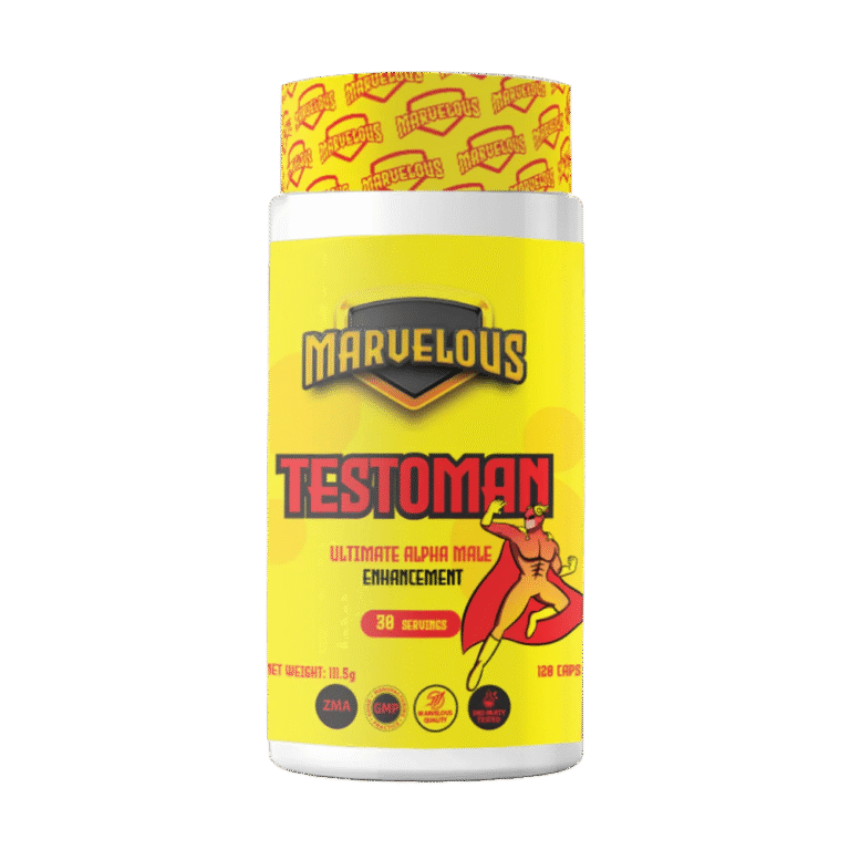 Marvelous Nutrition, Testoman, 120 Capsules, 30 servings