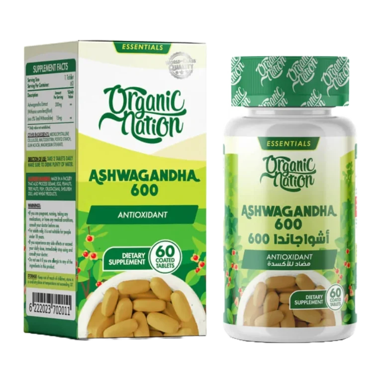 Organic Nation, Ashwagandha, 60 Tablets, 30 Servings