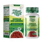 Organic Nation, Red korean ginseng, 60 Tablets, 60 Servings