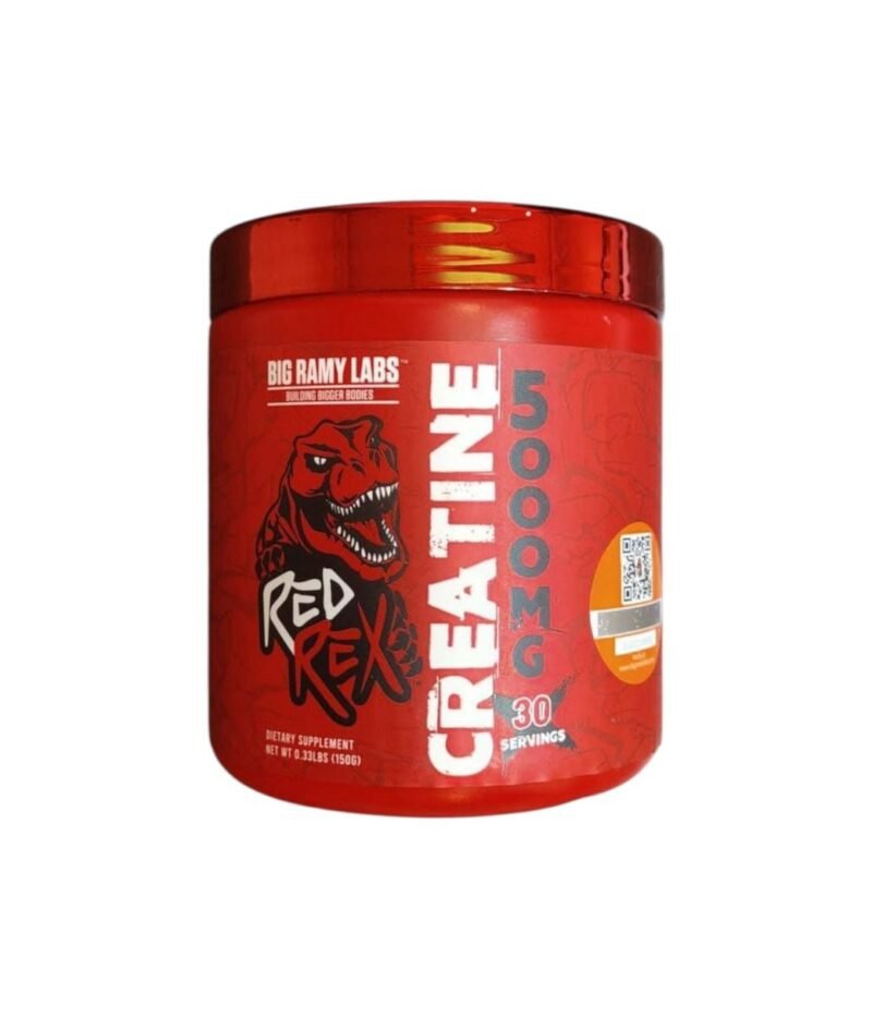 Big Ramy Labs Red Rex Creatine Monohydrate Unflavored 150G 30 Servings