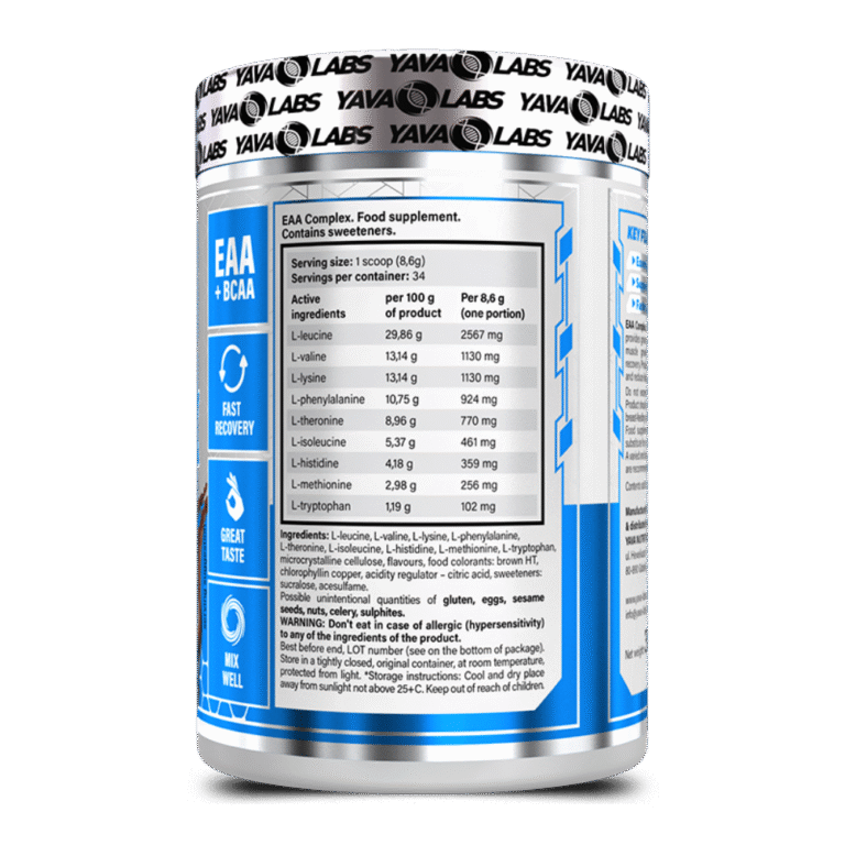 Yava Labs, EAA Complex, 300G, 34 Servings