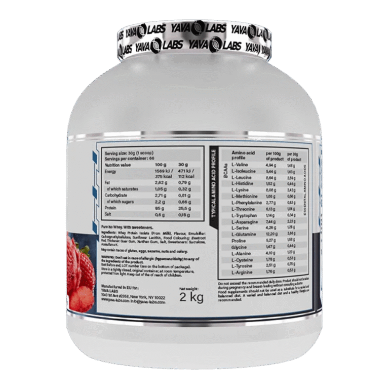 Yava Labs, Pure ISO Whey Breon Signature, 2KG, 66 Servings