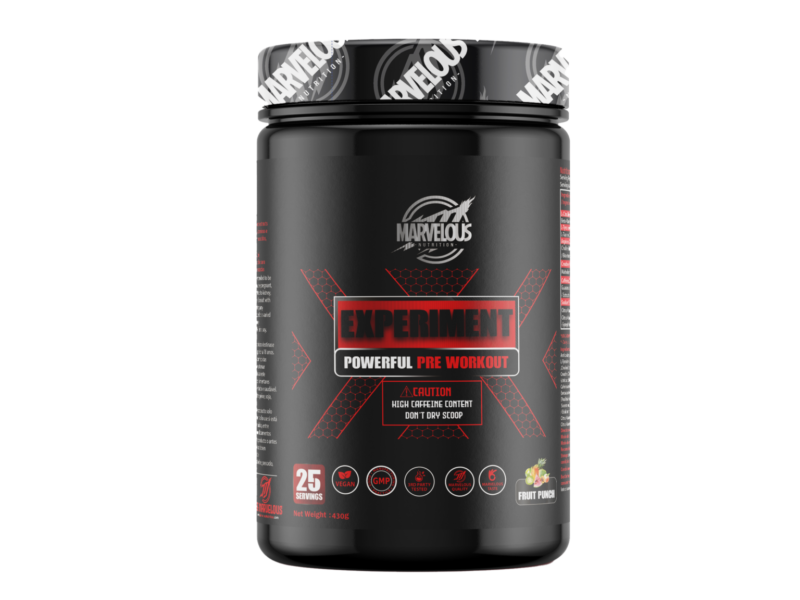 Marvelous Nutrition Experiment Pre-Workout 480g 30Servings