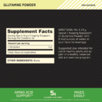 Optimum Nutrition, Glutamine Powder, 300G, 58 Servings