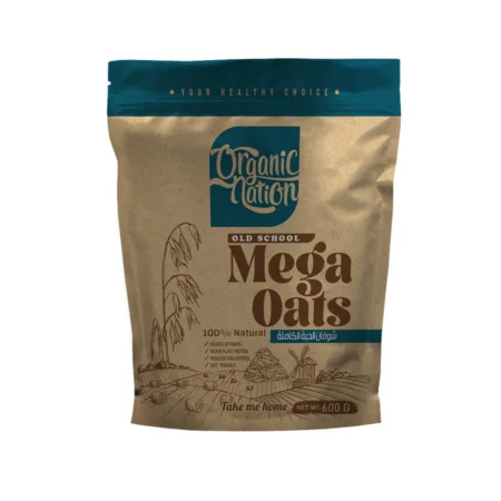 Organic Nation Mega Oats 600g