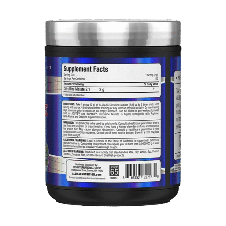Allmax Nutrition, Citrulline Malate 21, 300g, 150 Servings