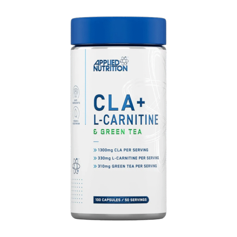 Applied Nutrition, Cla + L-Carnitine & Green Tea, 100 Capsules, 50 Servings