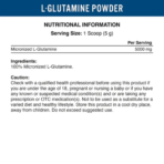 Applied Nutrition, L - Glutamine, 250g, 50 Servings