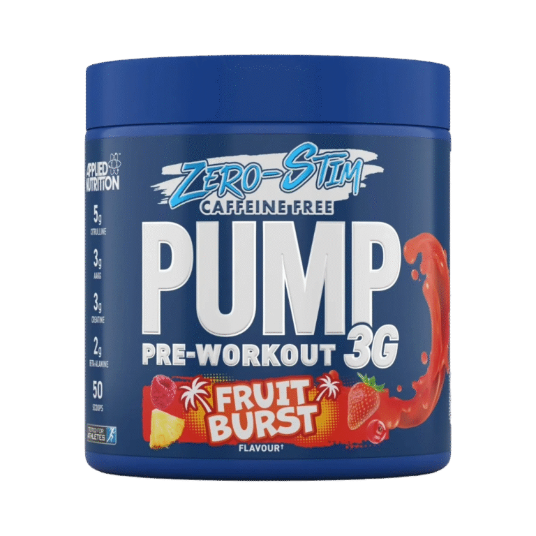 Applied Nutrition, PUMP 3G Zero Stim, 375G, 25 Servings
