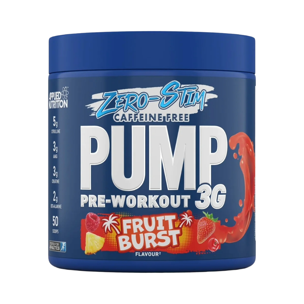 Applied Nutrition, PUMP 3G Zero Stim, 375G, 25 Servings