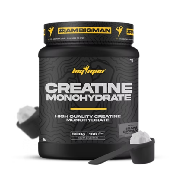BigMan, Creatine Monohydrate, 500g, 166 Servings