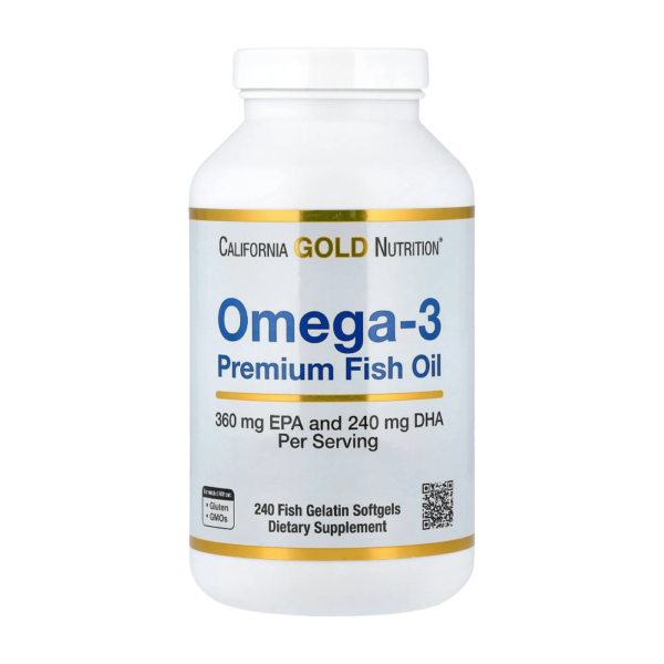 California Gold Nutrition, Omega-3, 240 Softgels, 120 Servings
