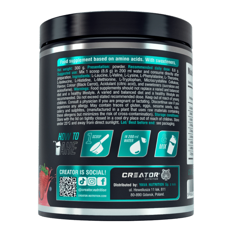 Creator Nutrition, Amino EAA, 300g, 34 Servings