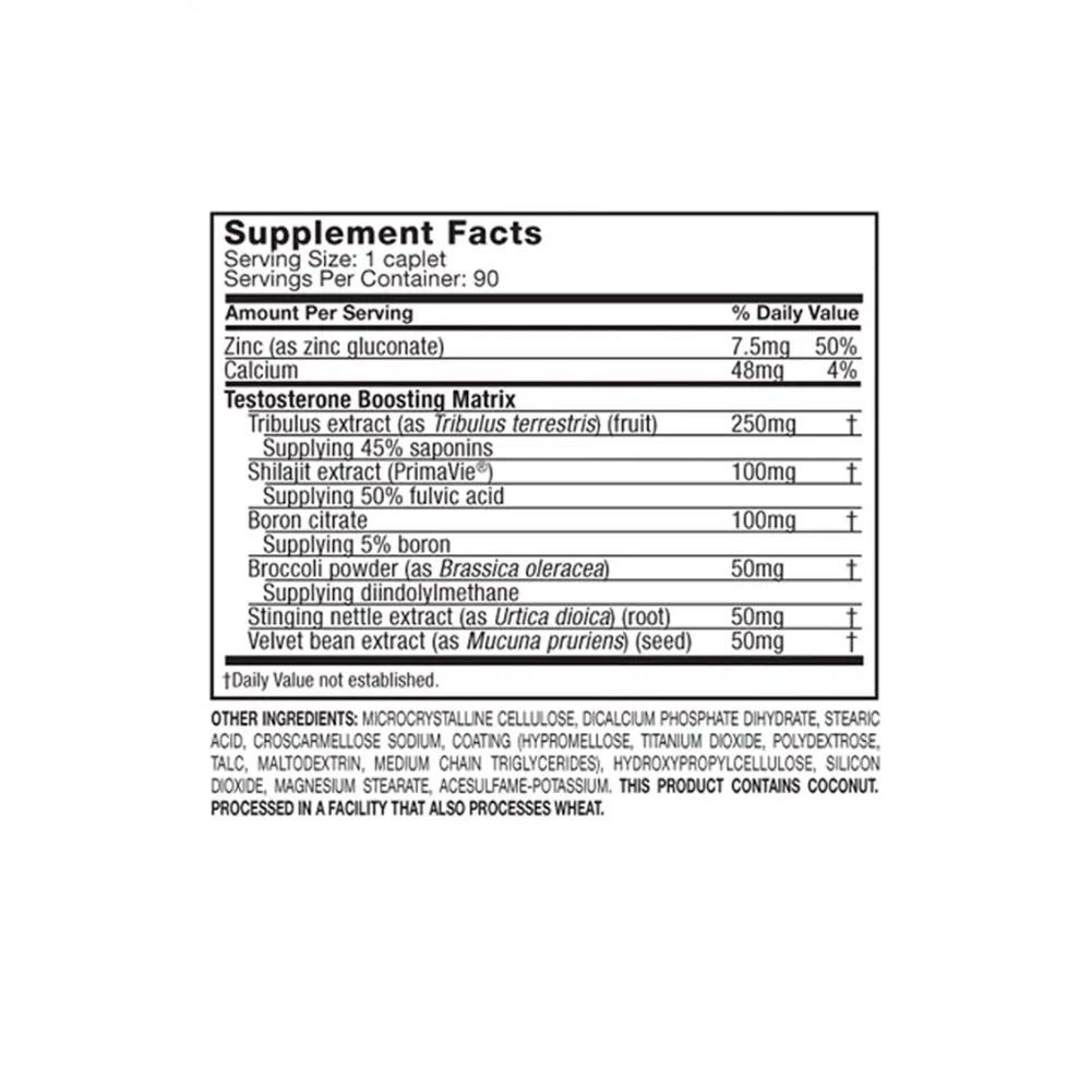MuscleTech, Test HD, 90 Capsules, 30 Servings