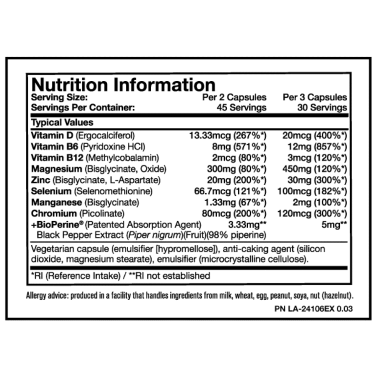 Mutant, ZM8+, 90 Capsules, 30 Servings