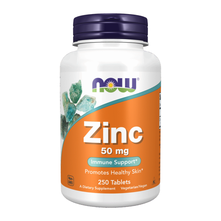 Now Foods, Zinc, 50mg, 250 Tablets, 250 Servings
