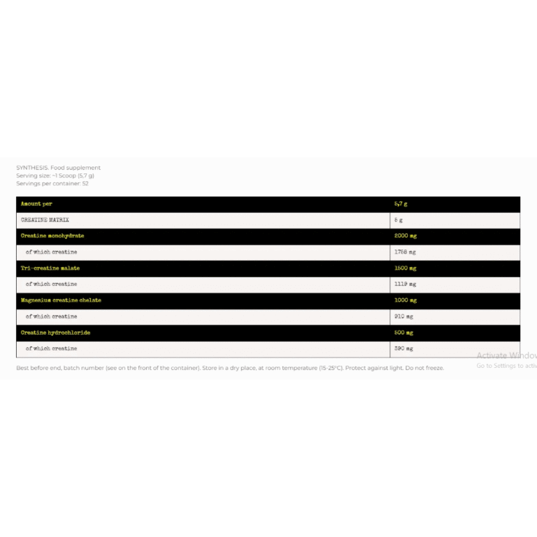 Nuclear Nutrition, Synthesis Multi Creatine Complex, 300g, 52 Servings