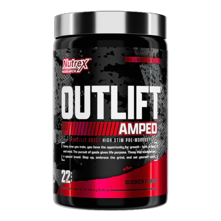 Nutrex Research, OUTLIFT Amped, 450g, 22 Servings