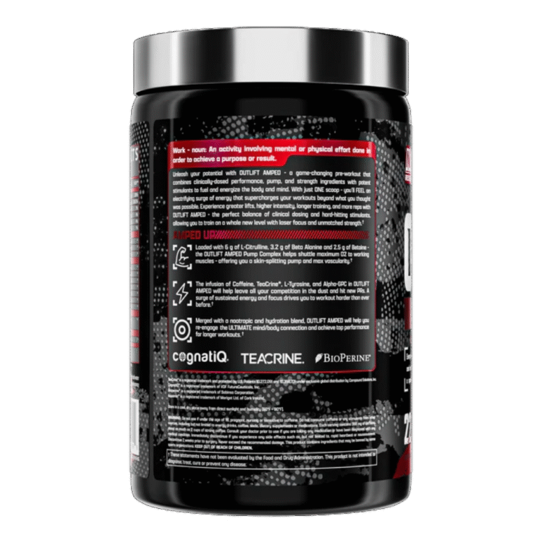 Nutrex Research, OUTLIFT Amped, 450g, 22 Servings