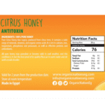 Organic Nation, Citrus Honey, 400g