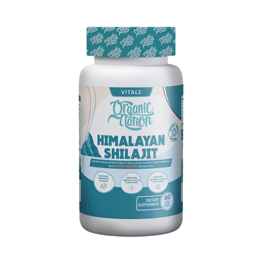 Organic Nation, Himalayan Shilajit, 60 Capsules, 60 Servings