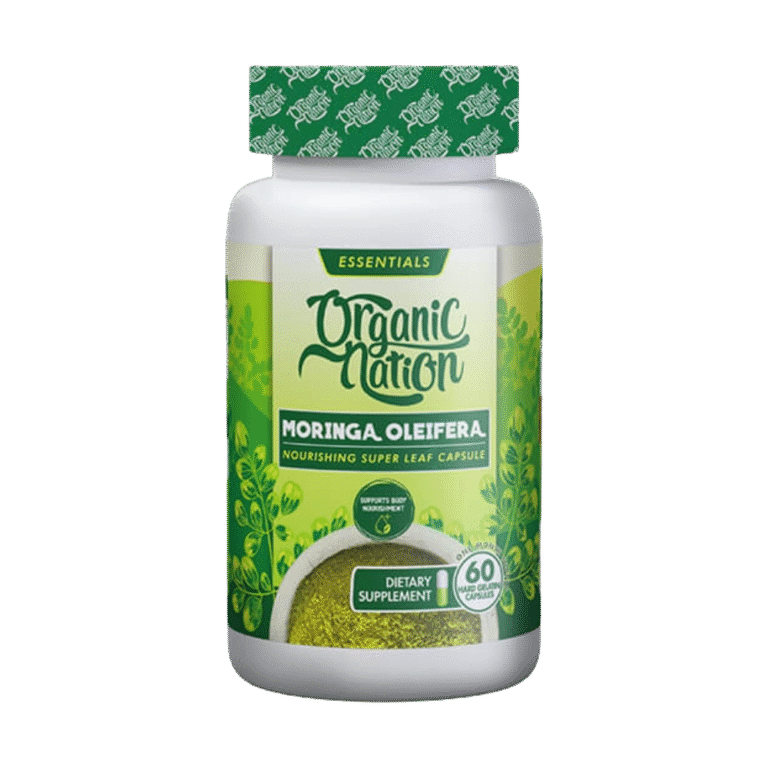 Organic Nation, Moringa Oleifera, 60 Capsules, 60 Servings