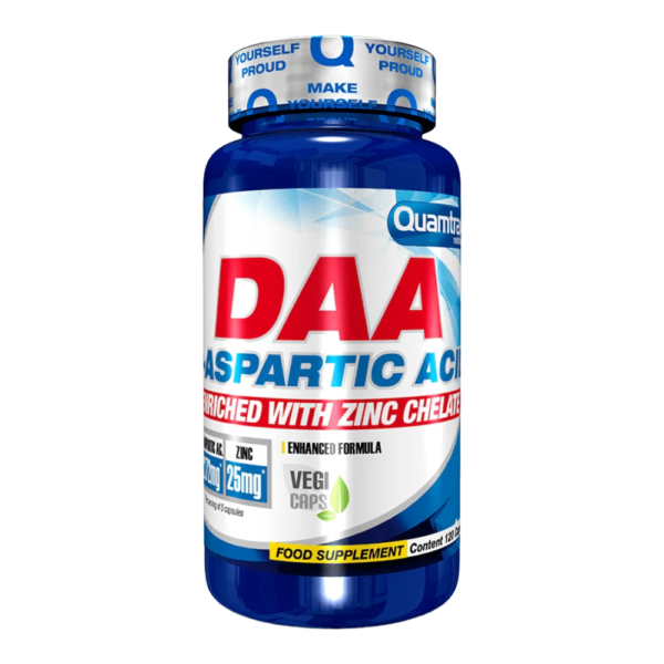 Quamtrax, Daa With Zinc, 120 Capsules, 24 Servings