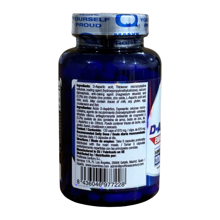 Quamtrax, Daa With Zinc, 120 Capsules, 24 Servings