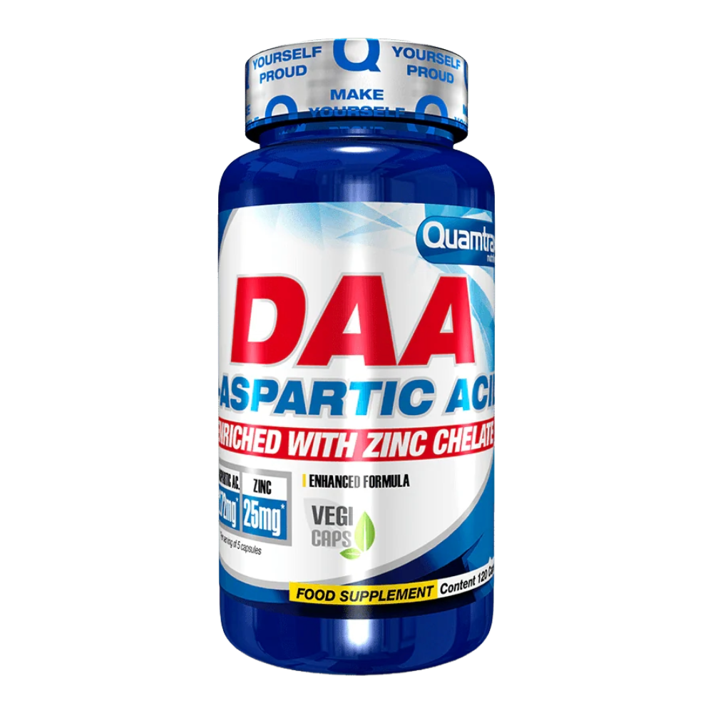 Quamtrax, Daa With Zinc, 120 Capsules, 24 Servings