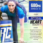Ronnie Coleman, Omega 3, 120 Softgel, 60 Servings