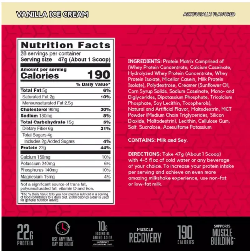BSN Syntha-6 Ultra Premium Protein Matrix 4056g 97Serv - Image 2