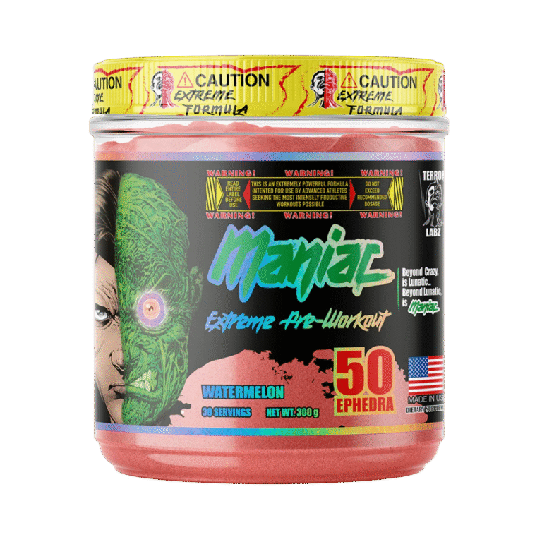 Terror Labz, Maniac, 300g, 30 Servings