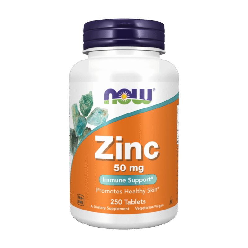 Now Foods Zinc gluconate 50mg 250Tablets