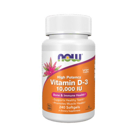 Now Foods Vitamin D3 10,000 IU 240 Softgels