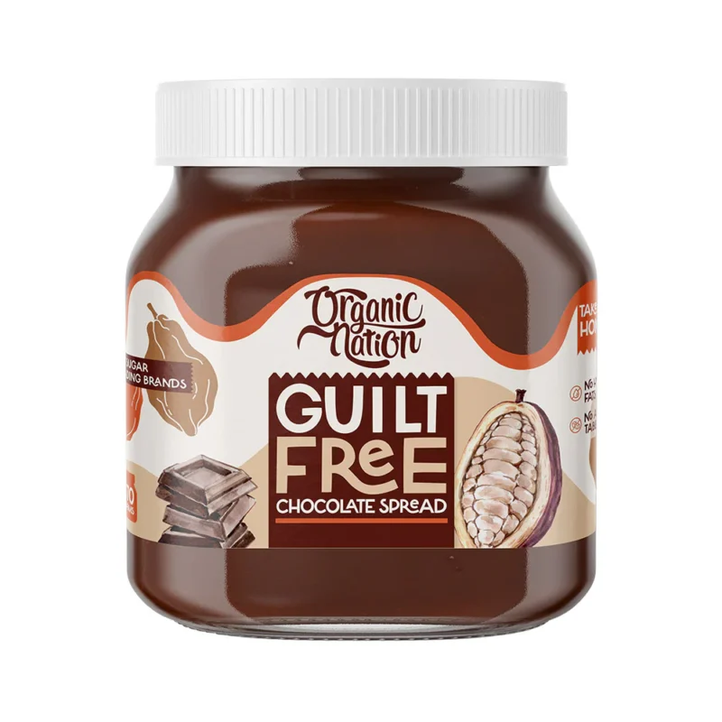 Organic Nation Guilt Free Chocolate Spread - 370gm