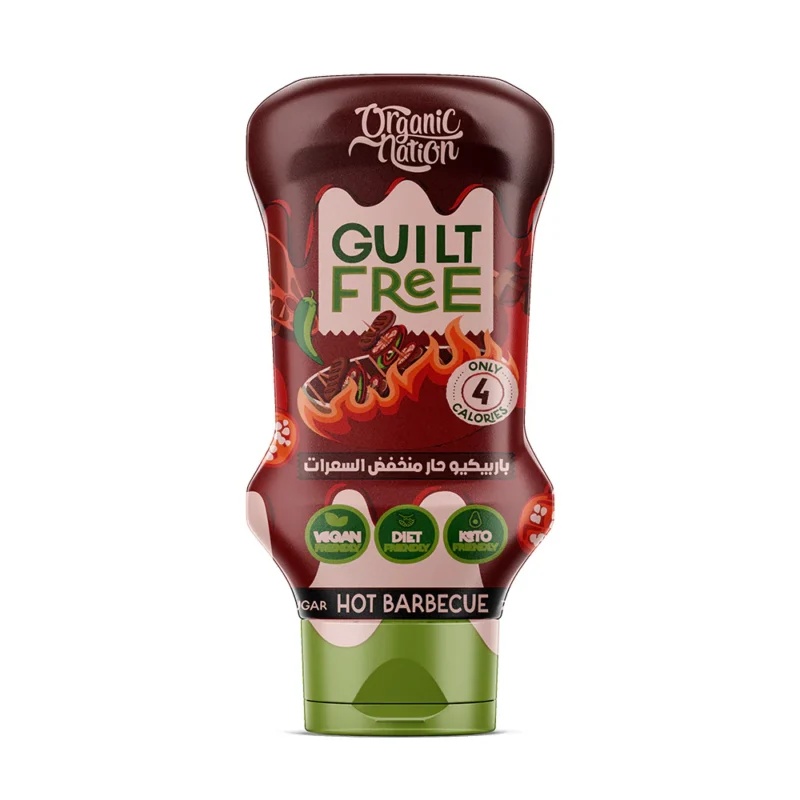 Organic Nation Guilt Free Hot Barbecue Zero Added Sugar -350Ml
