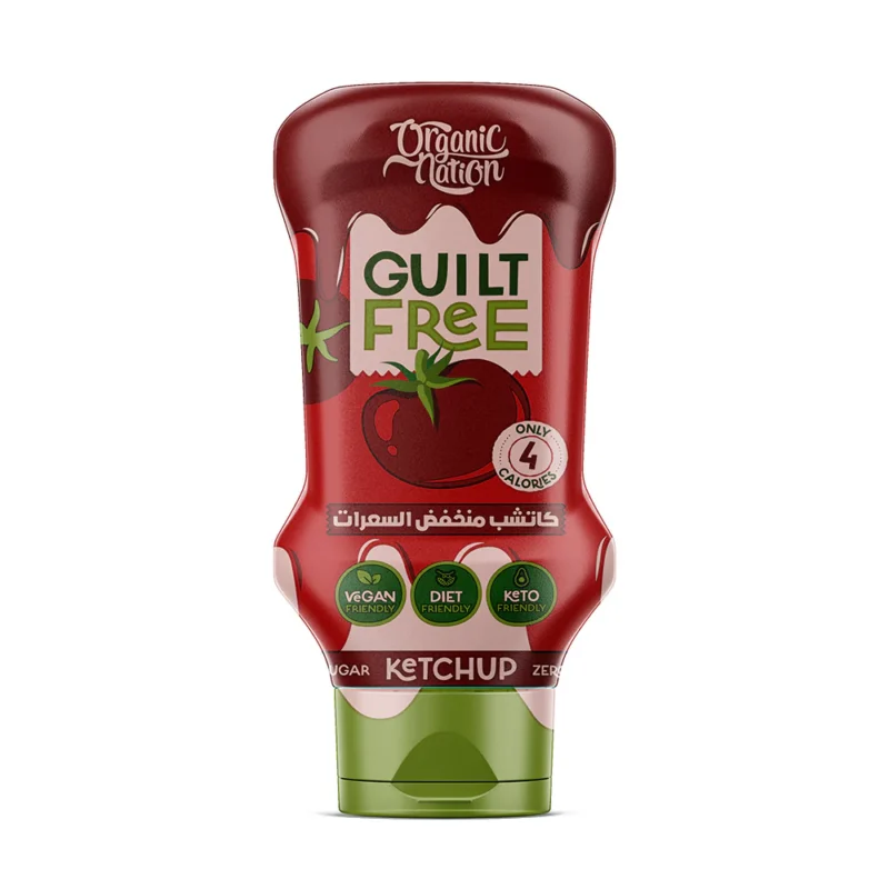 Organic Nation Guilt Free Ketchup Zero Added Sugar-350Ml