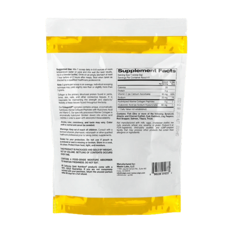 California Gold Nutrition, CollagenUP, 206g , 41 Servings